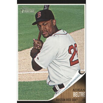 2011 Topps Heritage Black #C45 Adrian Beltre