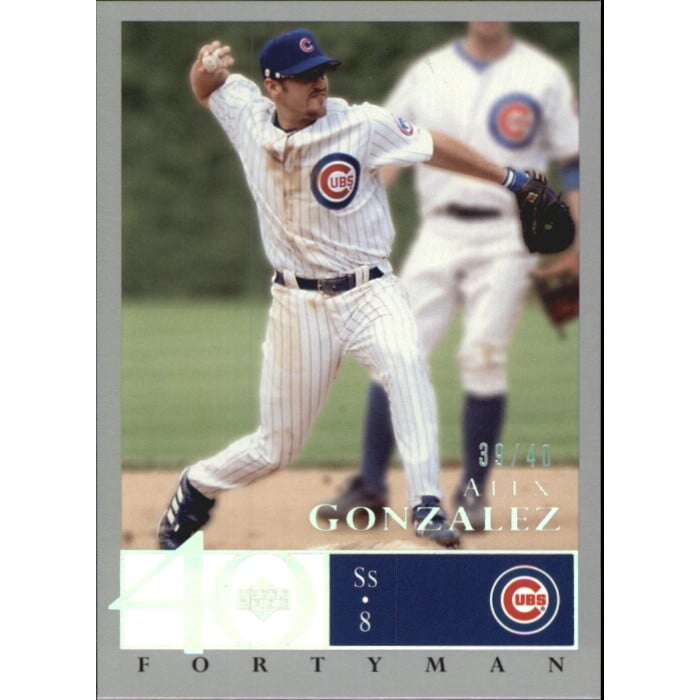 2003 Upper Deck 40-Man Rainbow #466 Alex Gonzalez. rookie card picture