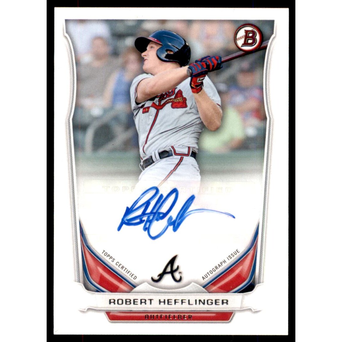 2014 Bowman Prospect Autographs #PARH Robert Hefflinger