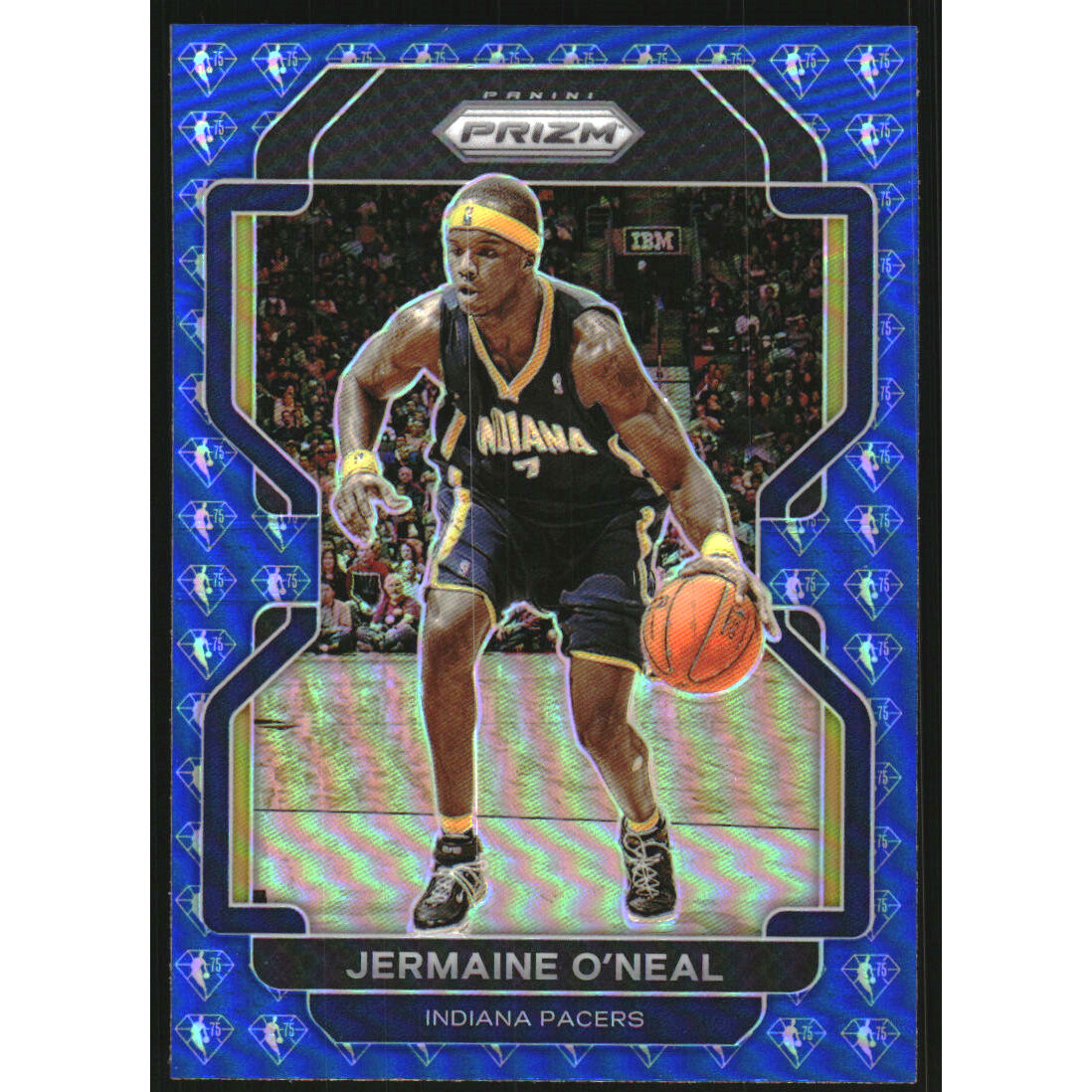2021-22 Panini Prizm Prizms NBA 75th Anniversary #250 Jermaine O'Neal