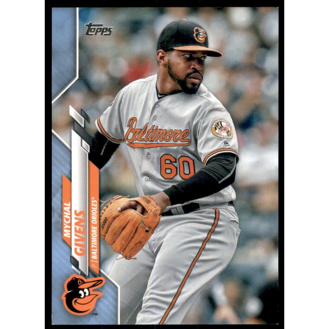2020 Topps Father's Day Blue #184 Mychal Givens. rookie card picture