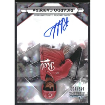 2023 Bowman Sterling Prospect Autographs Refractors #PARC Ricardo Cabrera
