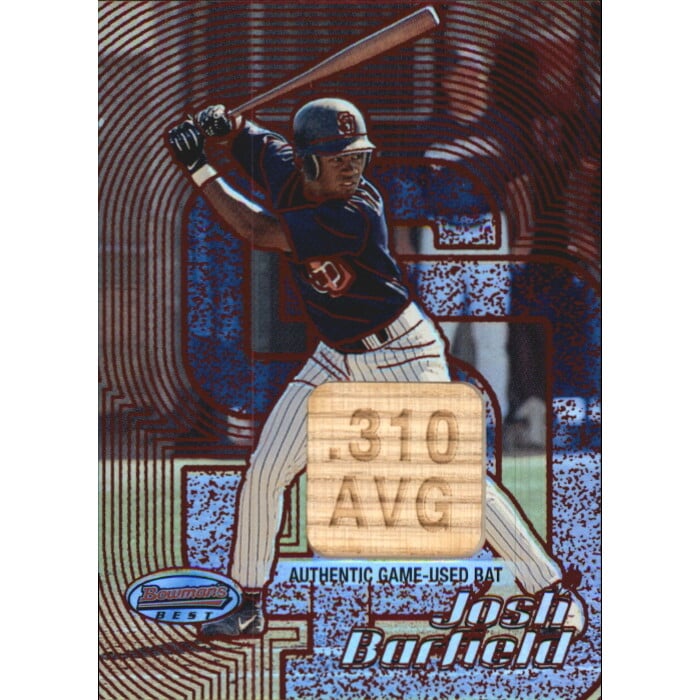 2002 Bowman's Best Red #128 Josh Barfield Bat. rookie card picture