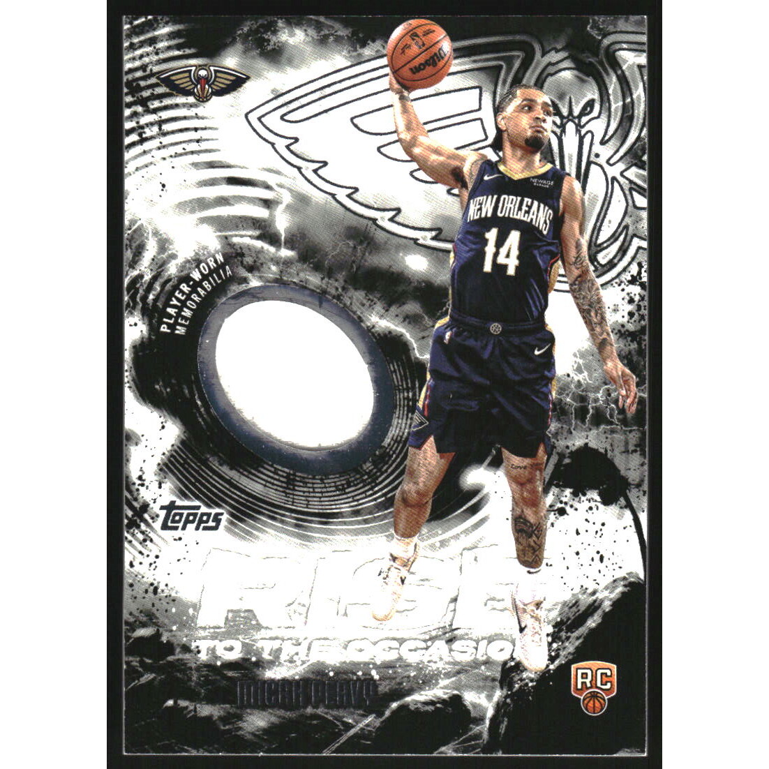 2025-26 Topps Rise to the Occasion Relics #RTOMP Micah Peavy