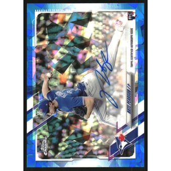 2021 Topps Chrome Sapphire Rookie Autographs #RANP Nate Pearson