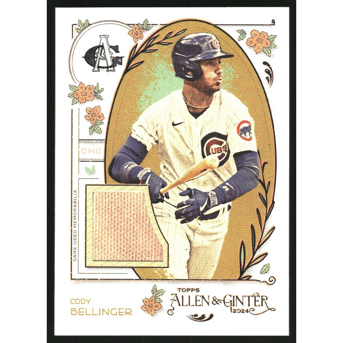 2024 Topps Allen and Ginter Relics #AGRCBE Cody Bellinger B