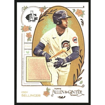 2024 Topps Allen and Ginter Relics #AGRCBE Cody Bellinger B