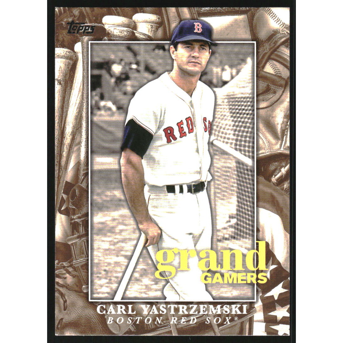 2024 Topps Grand Gamers Gold #GOG4 Carl Yastrzemski. rookie card picture