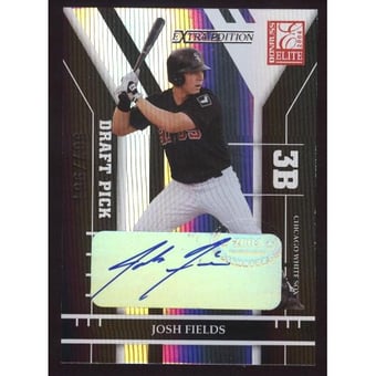 2004 Donruss Elite Extra Edition #298 Josh Fields AU/961 RC