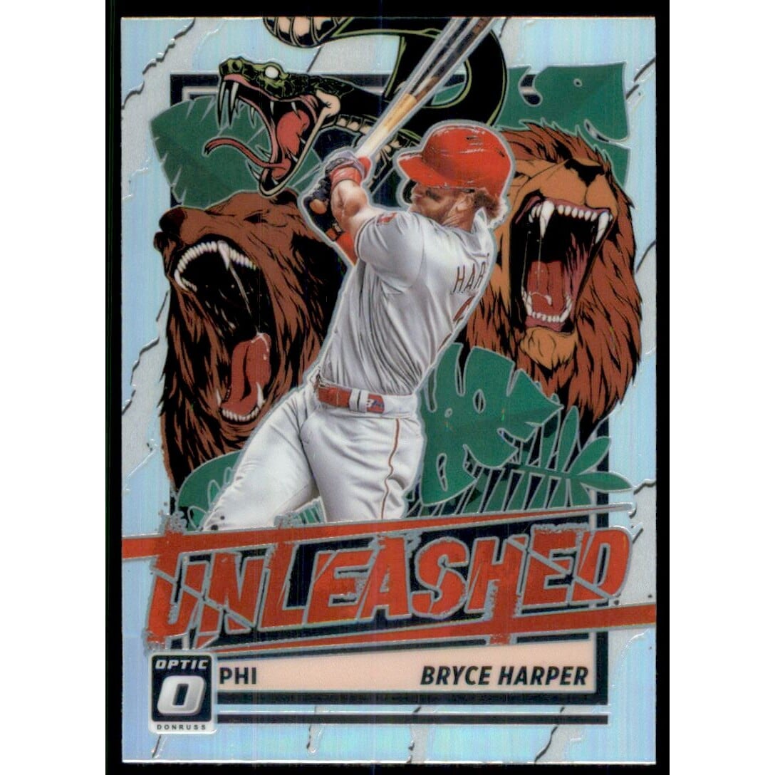 2021 Donruss Optic Unleashed Holo #10 Bryce Harper