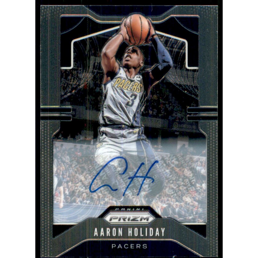 2019-20 Panini Prizm Signatures #115 Aaron Holiday 2019-20 Panini Prizm Signatures #115 Aaron Holiday