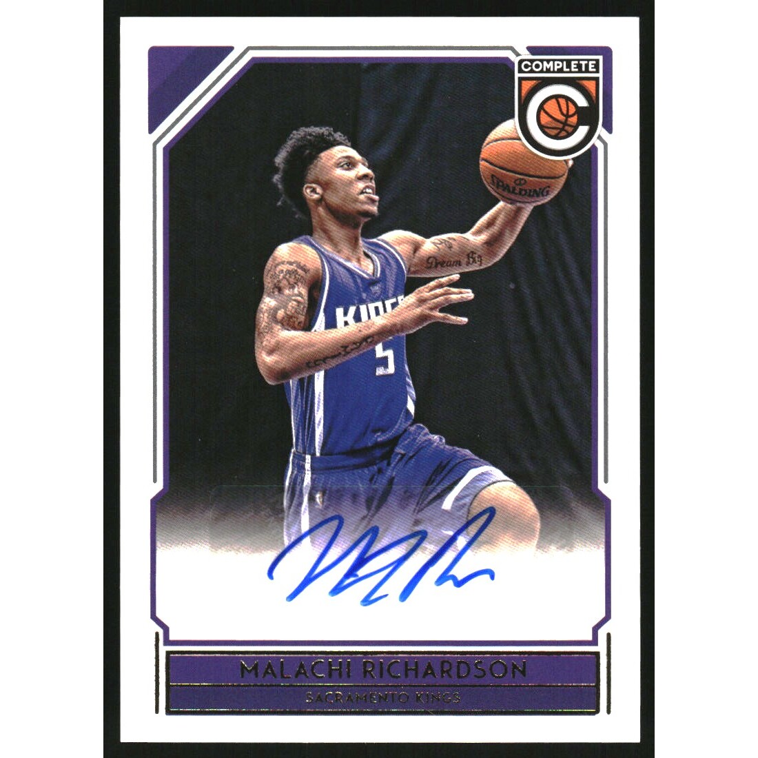 2016-17 Panini Complete Autographs #10 Malachi Richardson