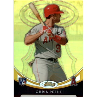 2010 Finest Refractors Gold #131 Chris Pettit