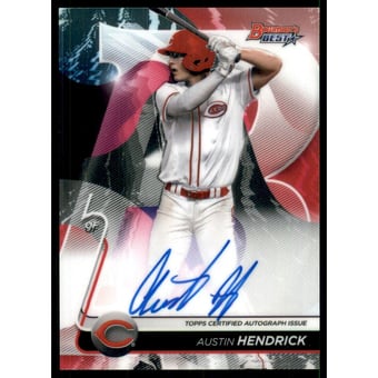 2020 Bowman's Best Best of '20 Autographs #B20AH Austin Hendrick