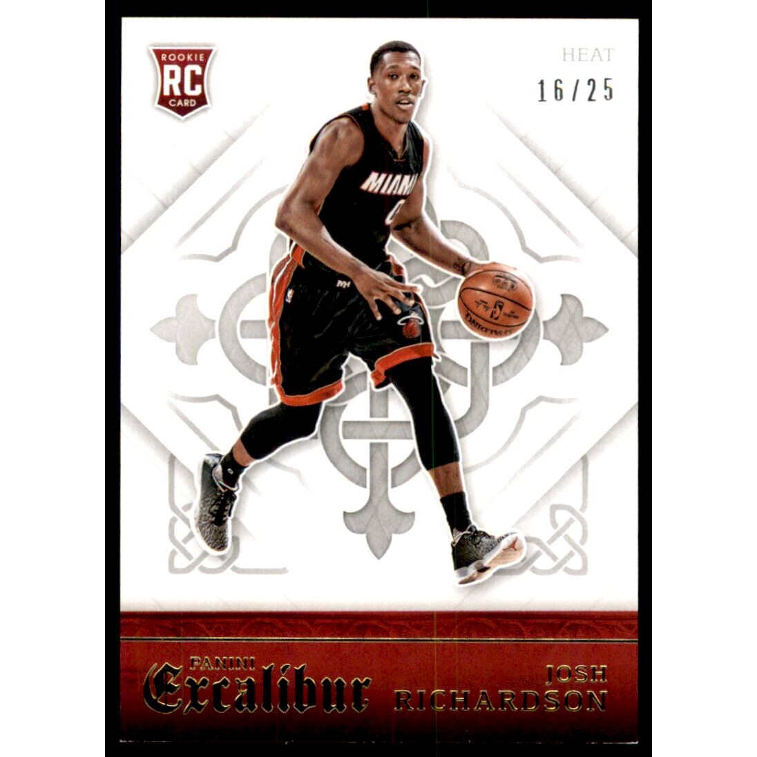 2015-16 Panini Excalibur Gold #169 Josh Richardson