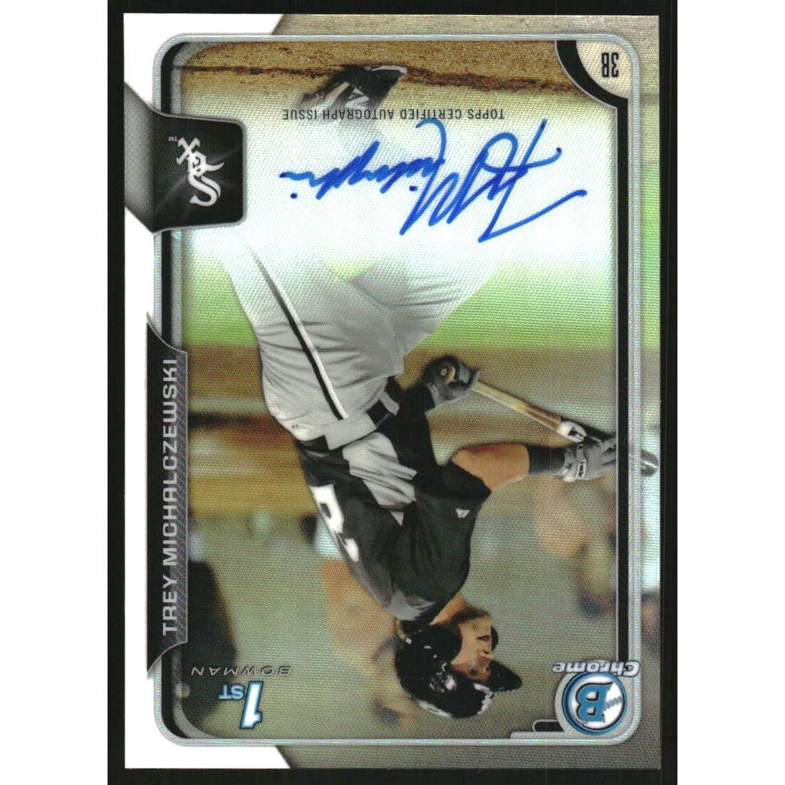 2015 Bowman Chrome Prospect Autographs Refractors #BCAPTM Trey Michalczewski