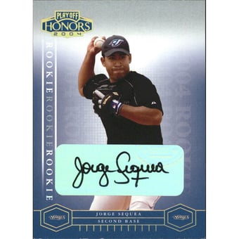 2004 Playoff Honors Signature Bronze #208 Jorge Sequea/100