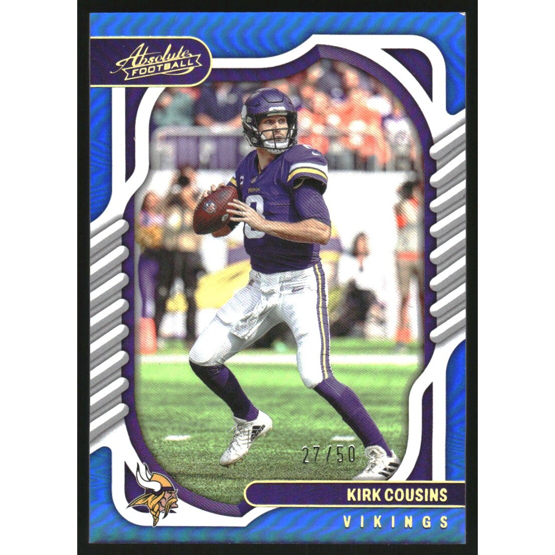2022 Absolute Spectrum Blue #90 Kirk Cousins
