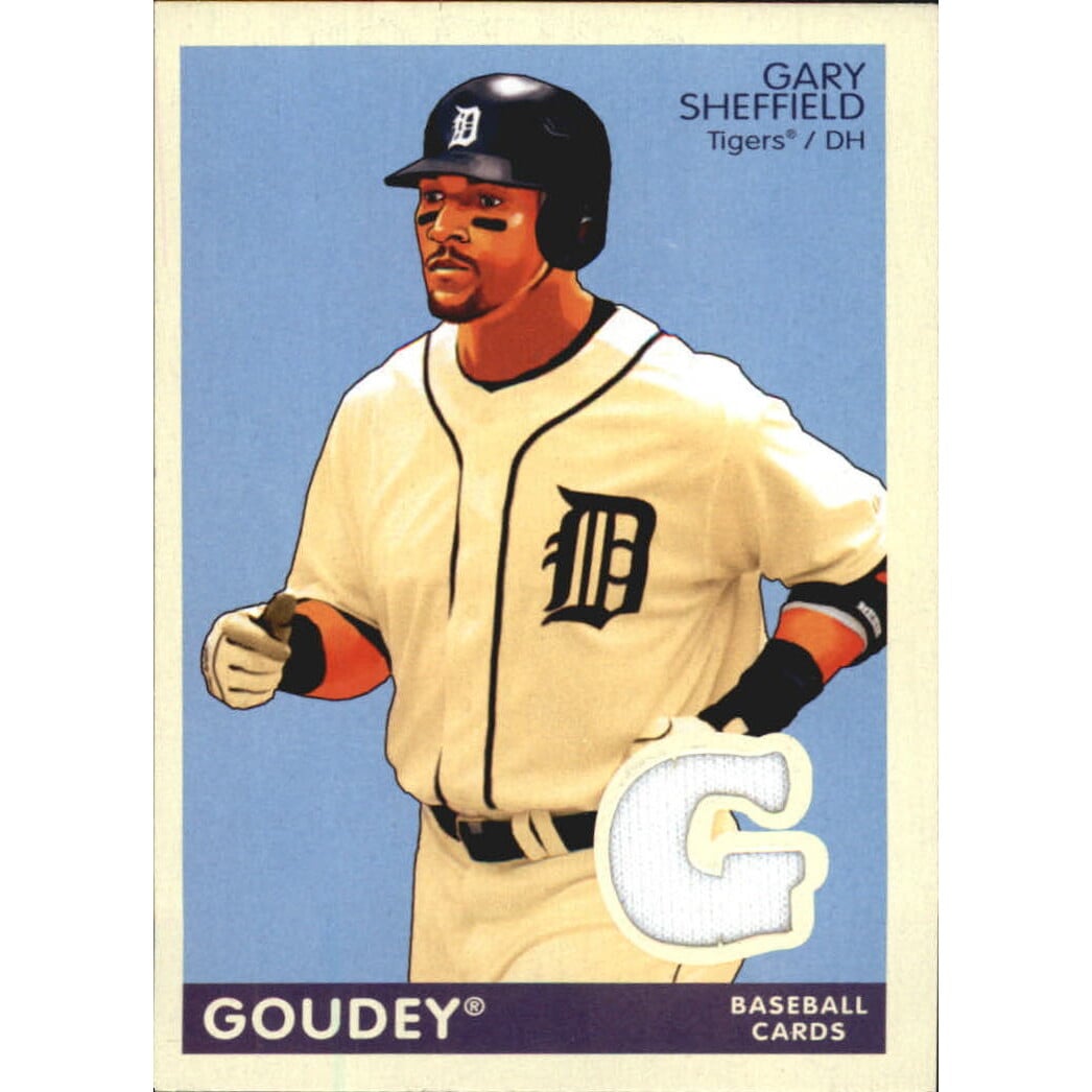 2009 Upper Deck Goudey Memorabilia #GMSH Gary Sheffield