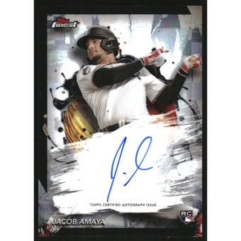2024 Finest Autographs Refractors #FAJA Jacob Amaya