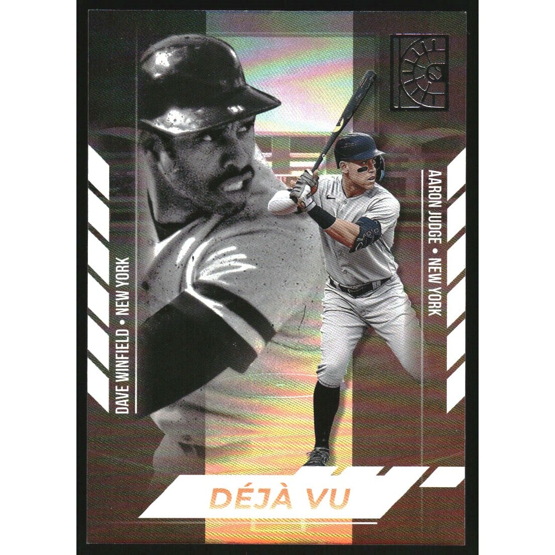 2022 Panini Capstone Deja Vu #10 Dave Winfield/Aaron Judge. rookie card picture