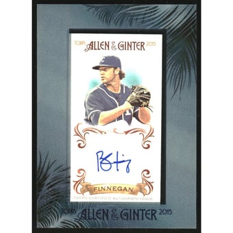 2015 Topps Allen and Ginter Framed Mini Autographs #AGABF Brandon Finnegan