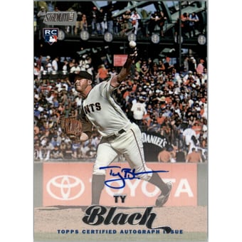 2017 Stadium Club Autographs #SCATB Ty Blach