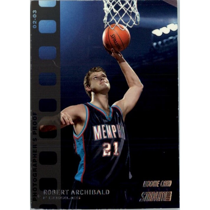 2002-03 Stadium Club Photo Proof Parallel #130 Robert Archibald