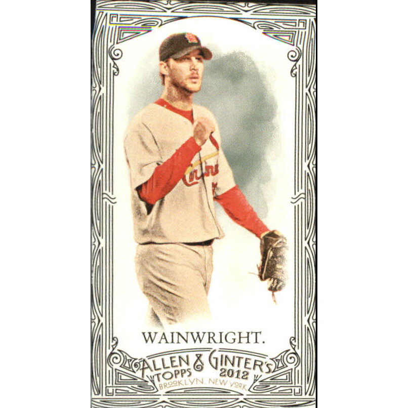 2012 Topps Allen and Ginter Mini Black #319 Adam Wainwright