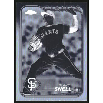 2024 Topps Chrome Negative Refractors #218 Blake Snell