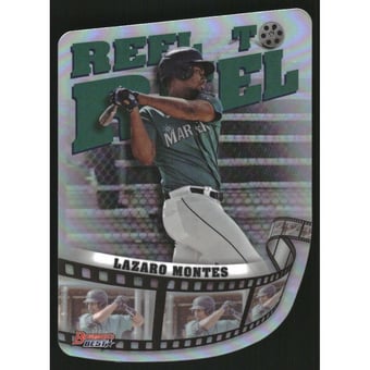 2023 Bowman's Best Reel to Reel Die Cut #RR26 Lazaro Montes