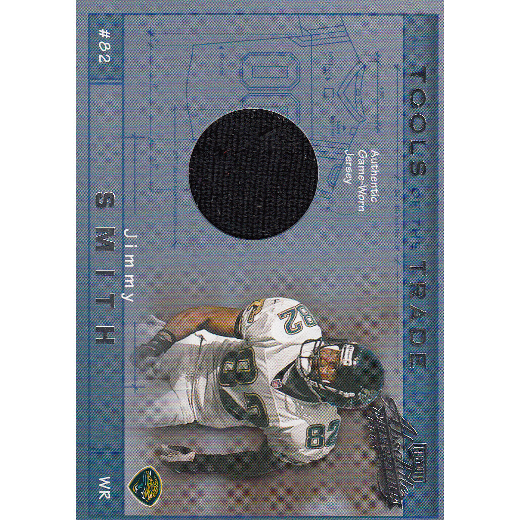 2001 Absolute Memorabilia Tools of the Trade #TT10 Jimmy Smith JSY