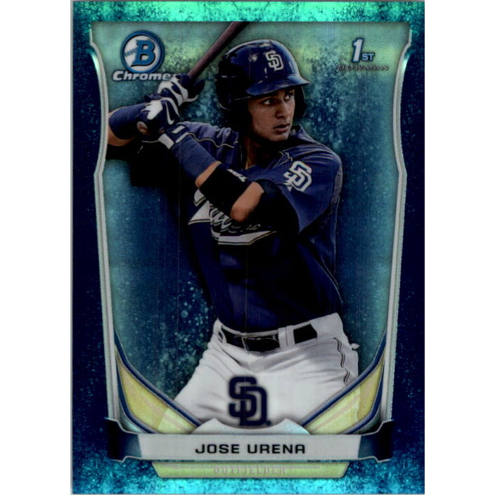 2014 Bowman Chrome Prospects Series 2 Bubble Refractors #BCP45 Jose Urena
