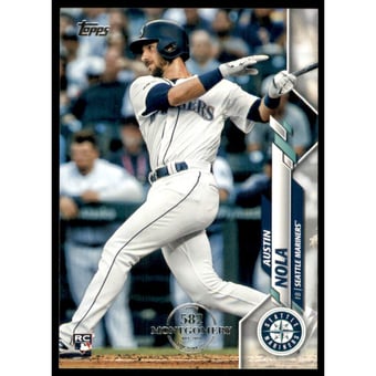 2020 Topps Factory Set 582 Montgomery Club #38 Austin Nola