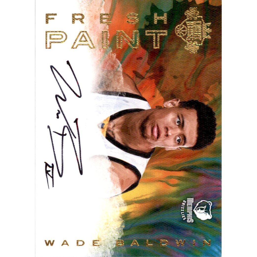 2016-17 Court Kings Fresh Paint Autographs #FPWB4 Wade Baldwin IV