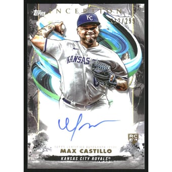 2023 Topps Inception Rookie and Emerging Stars Autographs #BRESMC Max Castillo/299