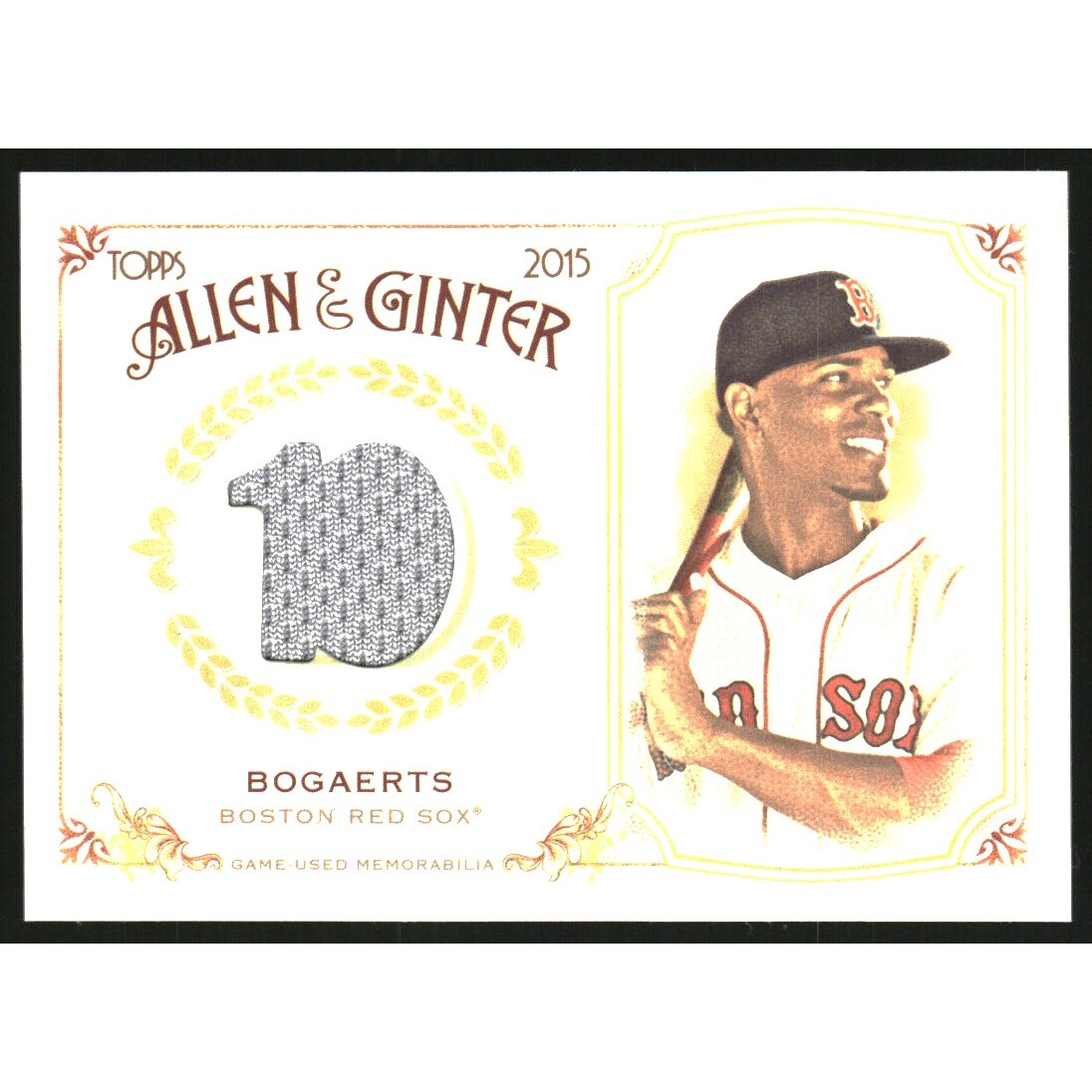 2015 Topps Allen and Ginter Relics #FSRBXB Xander Bogaerts B
