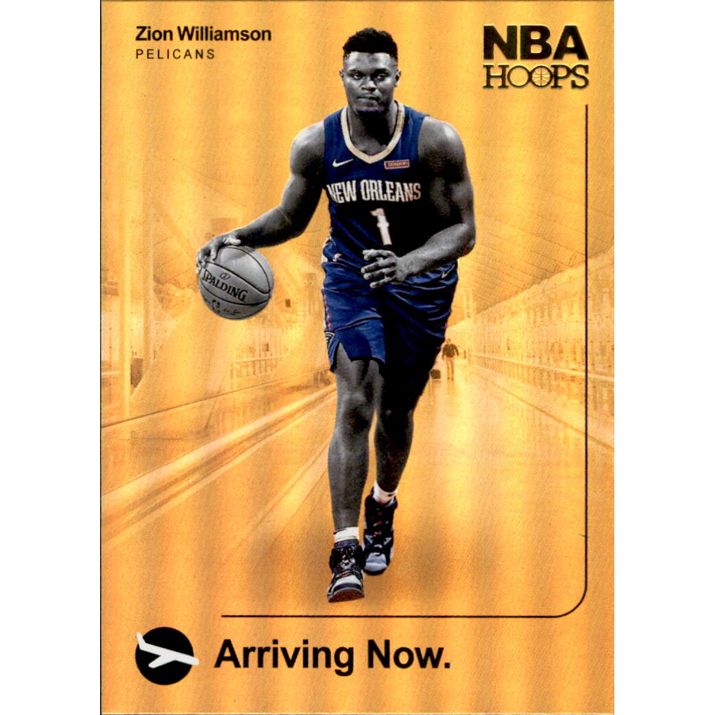 2019-20 Hoops Arriving Now Holo #2 Zion Williamson