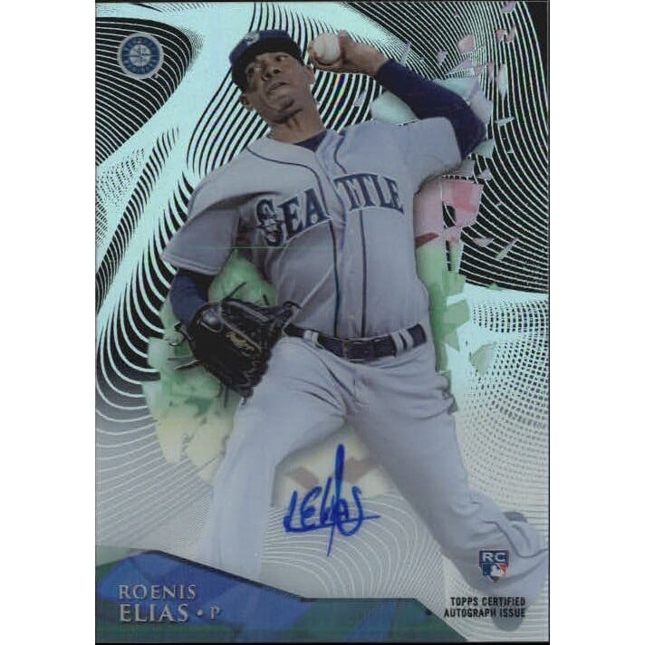 2014 Topps High Tek Autographs #HTRE Roenis Elias