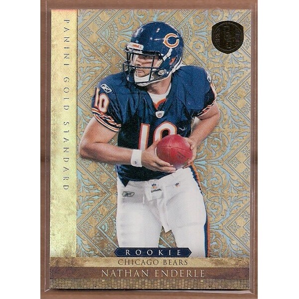 2011 Panini Gold Standard Platinum Gold #218 Nathan Enderle. rookie card picture