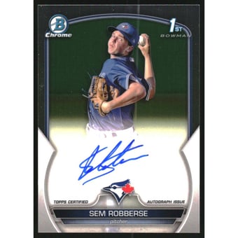 2023 Bowman Chrome Prospect Autographs #CPASR Sem Robberse