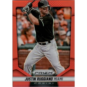 2014 Panini Prizm Prizms Red #36 Justin Ruggiano