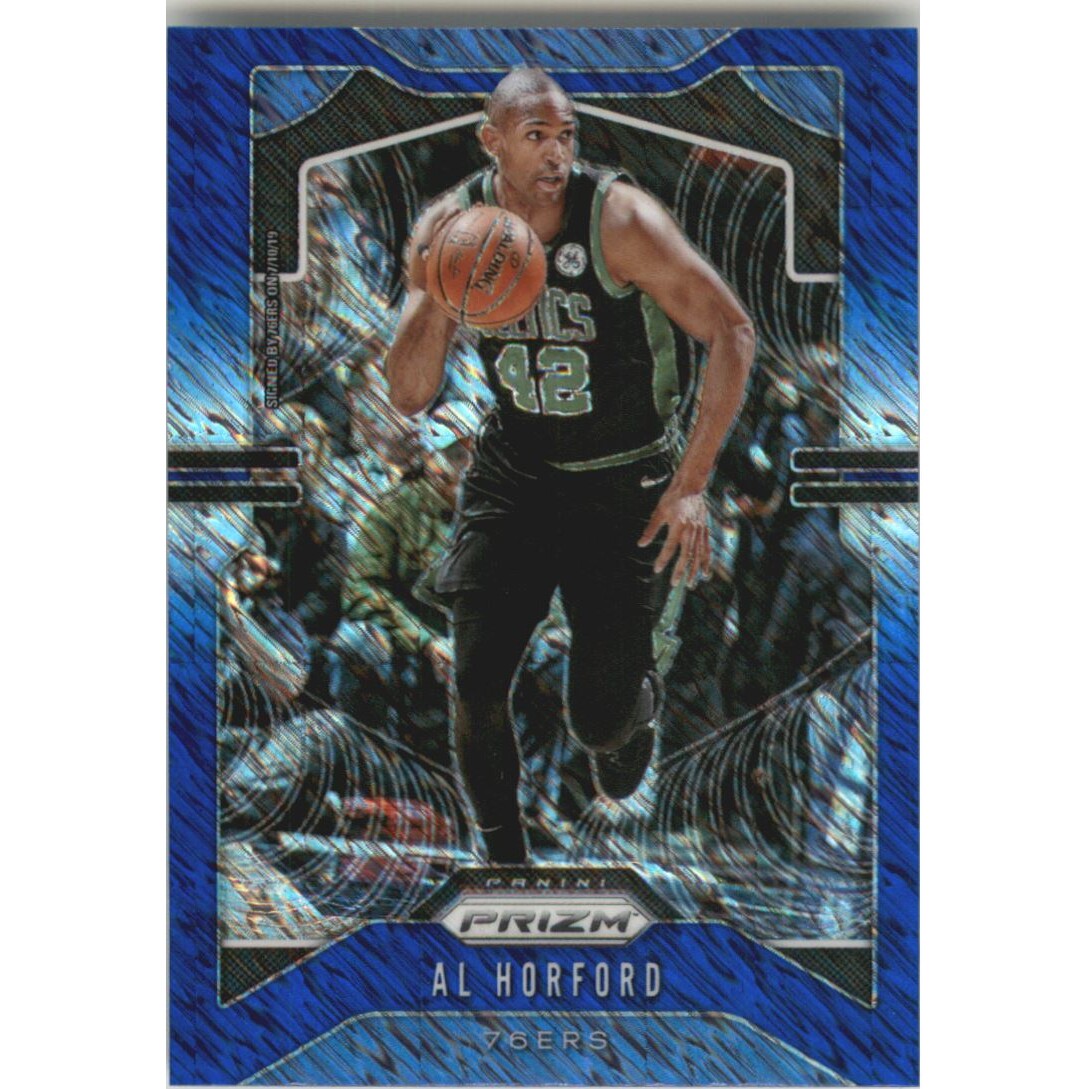 2019-20 Panini Prizm Prizms Premium Blue Shimmer #202 Al Horford