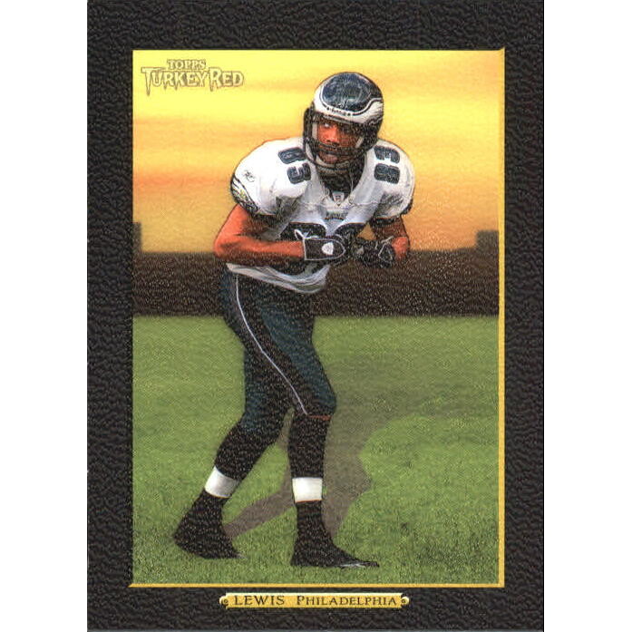 2005 Topps Turkey Red Black #118 Greg Lewis. rookie card picture