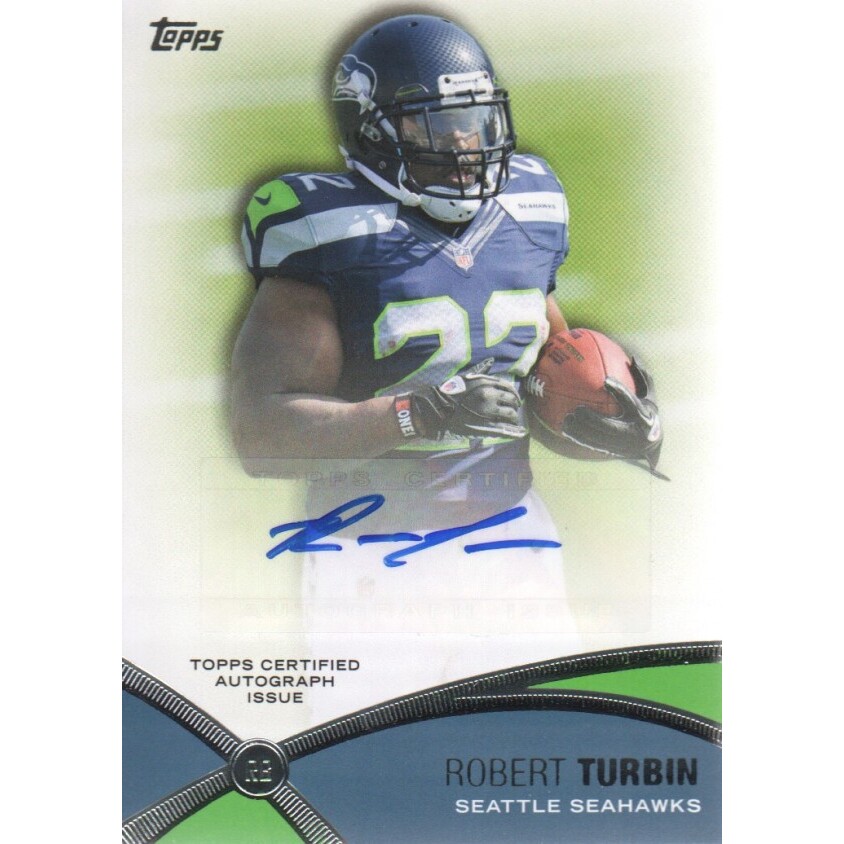 2012 Topps Prolific Playmakers Autographs #PPART Robert Turbin