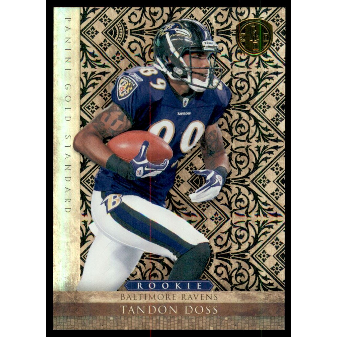 2011 Panini Gold Standard Black Gold #245 Tandon Doss. rookie card picture