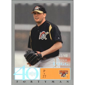 2003 Upper Deck 40-Man Rainbow #702 Josh Fogg