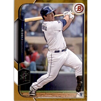 2015 Bowman Gold #87 Jedd Gyorko