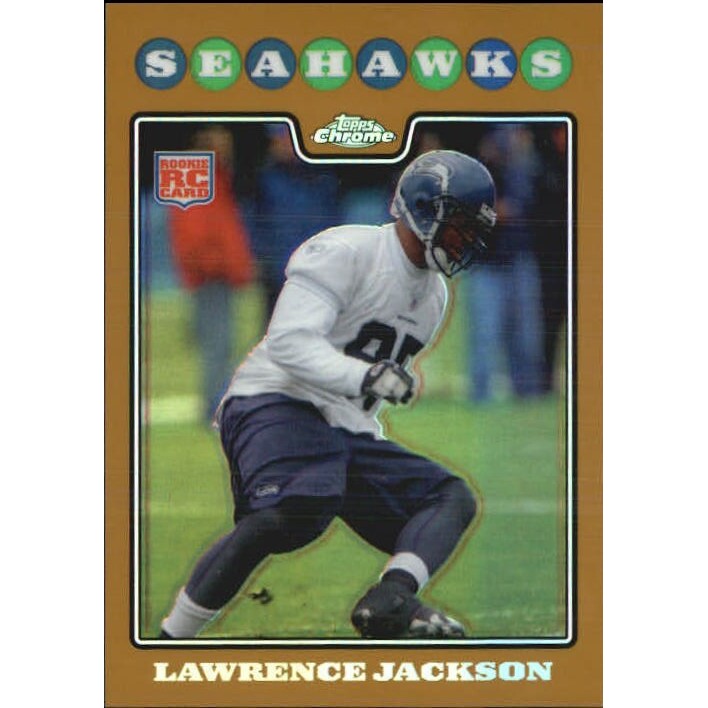 2008 Topps Chrome Gold Refractors #TC243 Lawrence Jackson