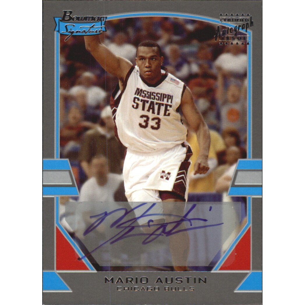 2003-04 Bowman Signature Edition Silver #76 Mario Austin